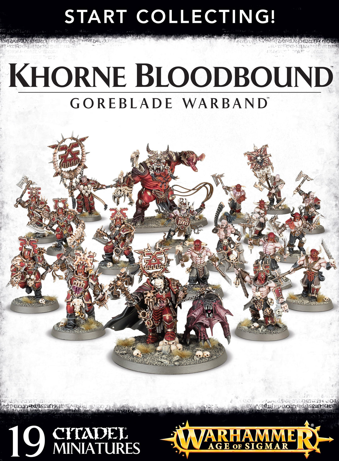 Start Collecting! Khorne Bloodbound Goreblade Warband (70-81)