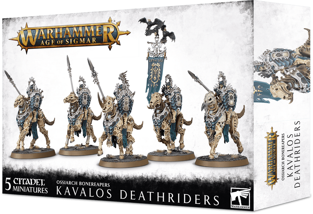 Ossiarch Bonereapers: Kavalos Deathriders (94-27)