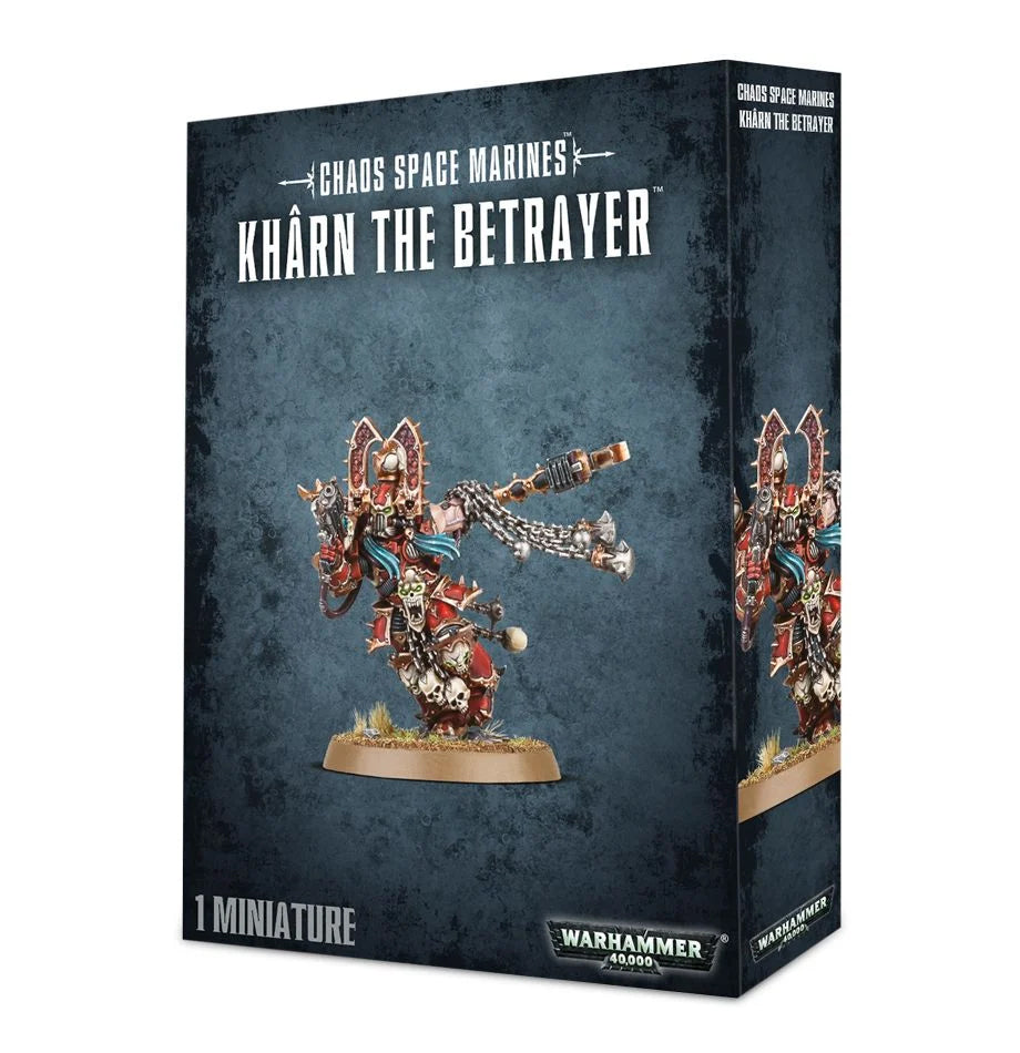 Chaos Space Marines : World Eaters Khârn the Betrayer (43-25)
