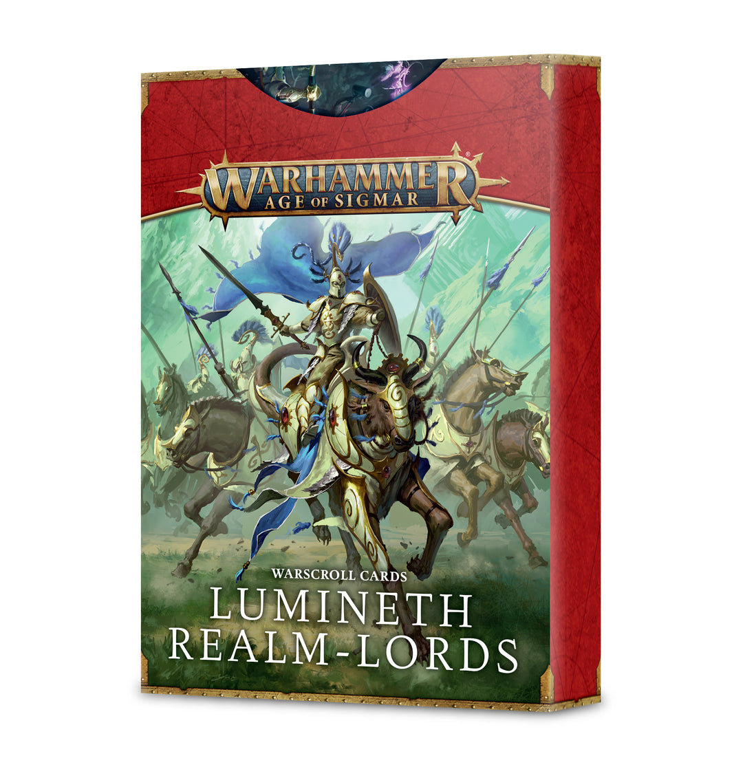 Warscroll Cards: Lumineth Realm- Lords (DEU) (87-03)