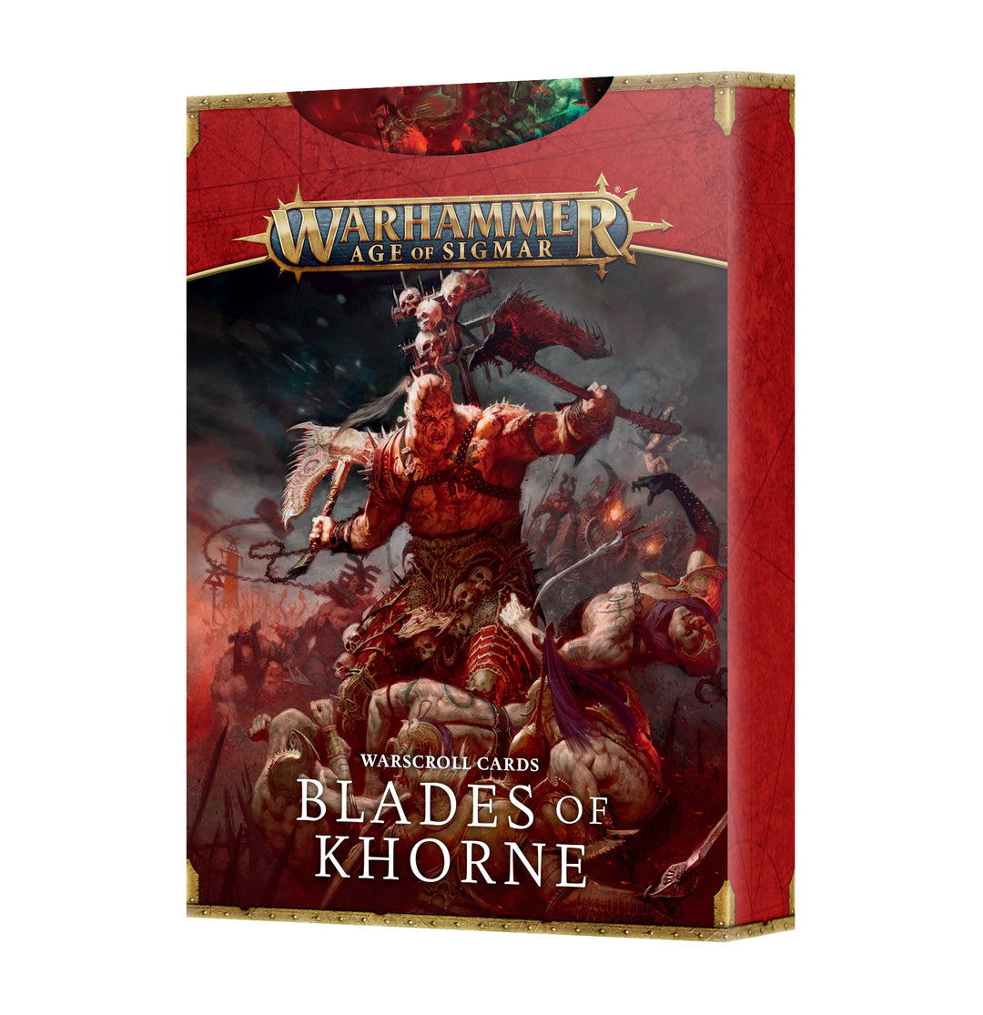 Blades of Khorne: Warscroll Cards (ENG) (83-81)