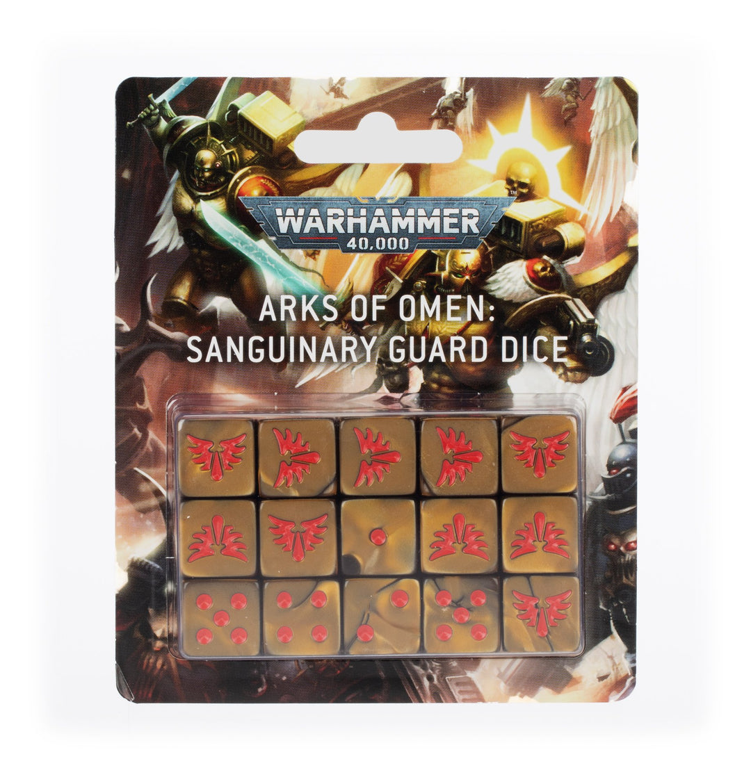 Arks of Omen : Sanguinary Guard Dice Set (41-46)