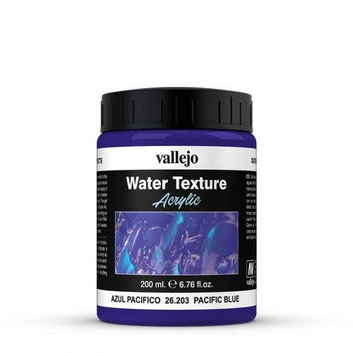 Vallejo Water Texture Effects Pacific Blue 200 ml