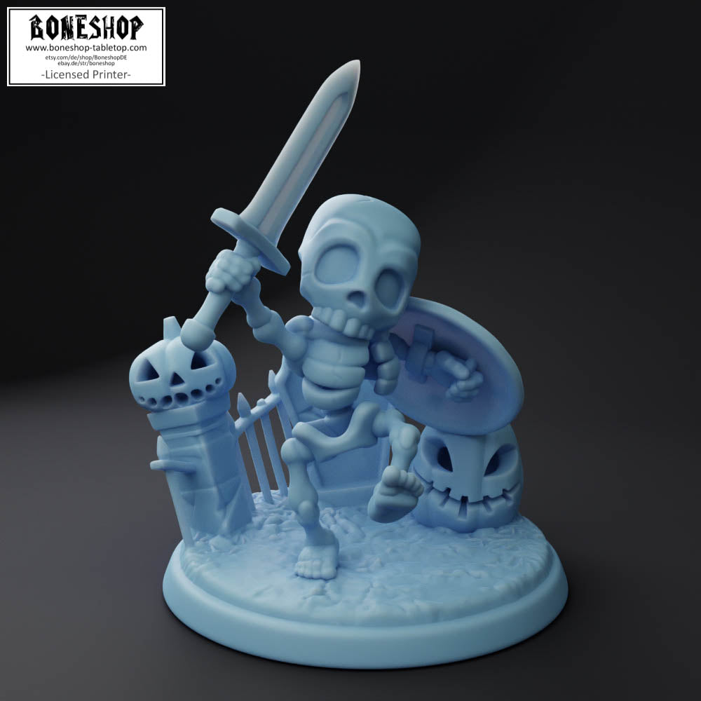 Twin Goddess Miniatures „Gary the Skeleton" 28mm | 32mm | Boneshop