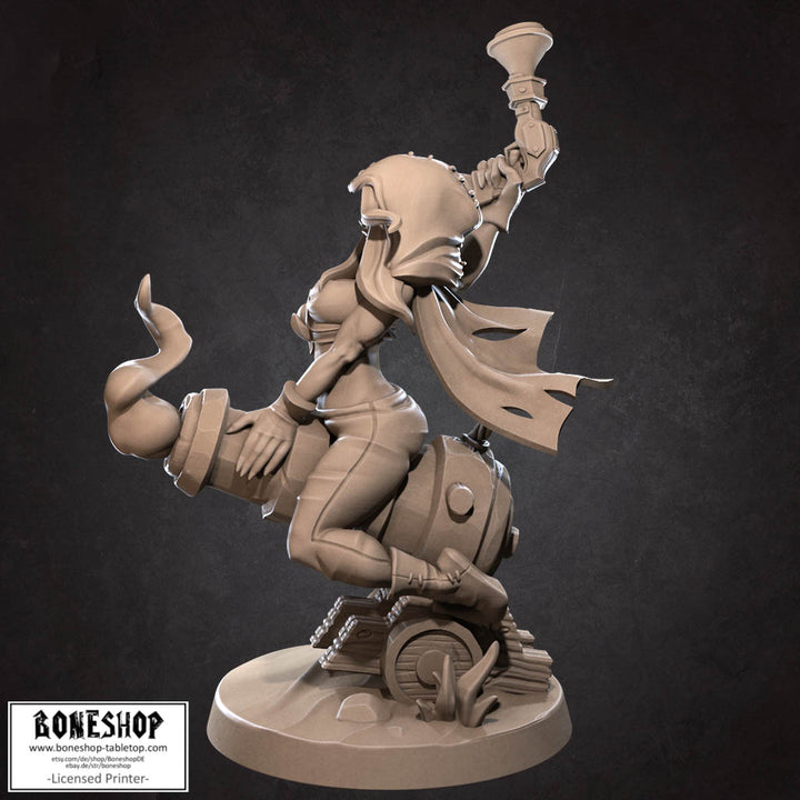 Warriors of the Ancients „Cowgirl Jessie V1" Bite the Bullet 28mm-35mm Boneshop