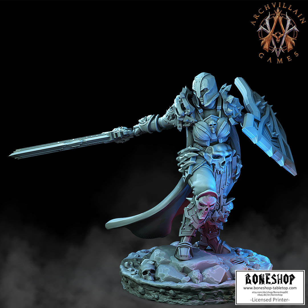 Deathknight Order „Deathcrown 4" | 32mm - 40mm | DnD | RPG | Premium | Boneshop