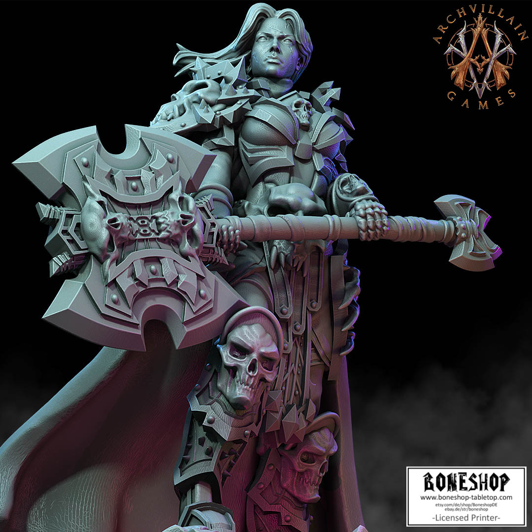 Deathknight Order „Deathcrown 1" | 32mm - 40mm | DnD | RPG | Premium | Boneshop