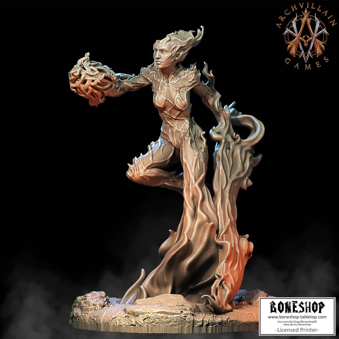 Magma Lords „Ember Maiden 1" | 32mm - 40mm | DnD | RPG | Premium | Boneshop
