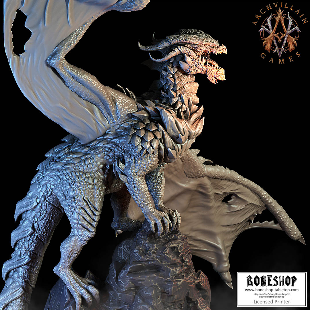 Magma Lords „The Scarlet Queen - Smaller Version" | 32mm - 40mm | DnD | Boneshop