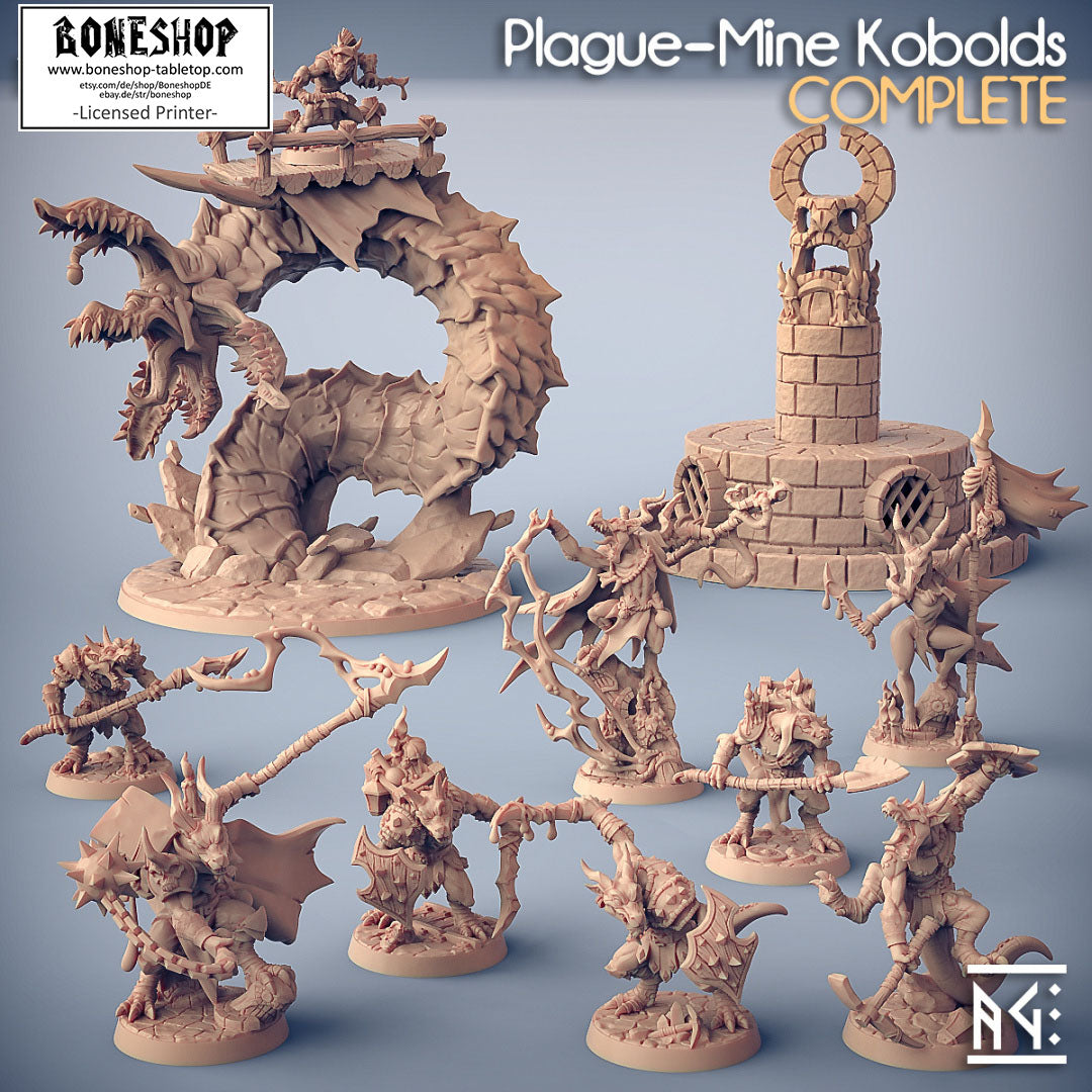 Plague Mine „Plague Mine Bundle“ Artisan Guild | 28mm-35mm | RPG | Boneshop