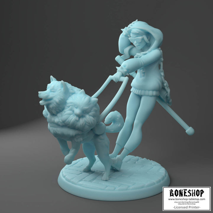 Twin Goddess Miniatures „Kelsey the Blind Warlock V2" 28mm | 32mm |RPG |Boneshop
