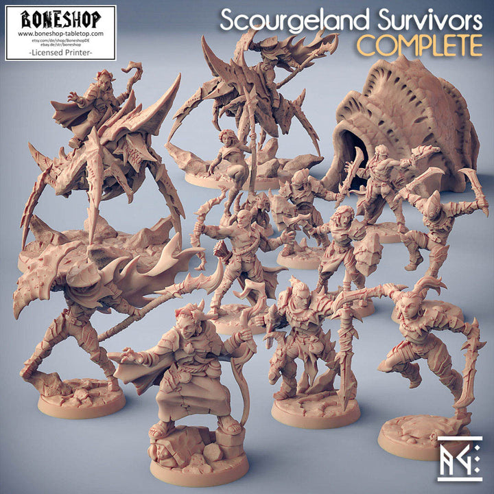 Scourgeland „Scourgeland Bundle“ Artisan Guild | Tabletop | 28mm-35mm | Boneshop