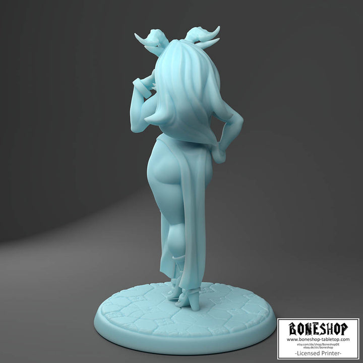 Twin Goddess Miniatures „Dragon Goddess Humanform" 28mm | 32mm | 3D | Boneshop