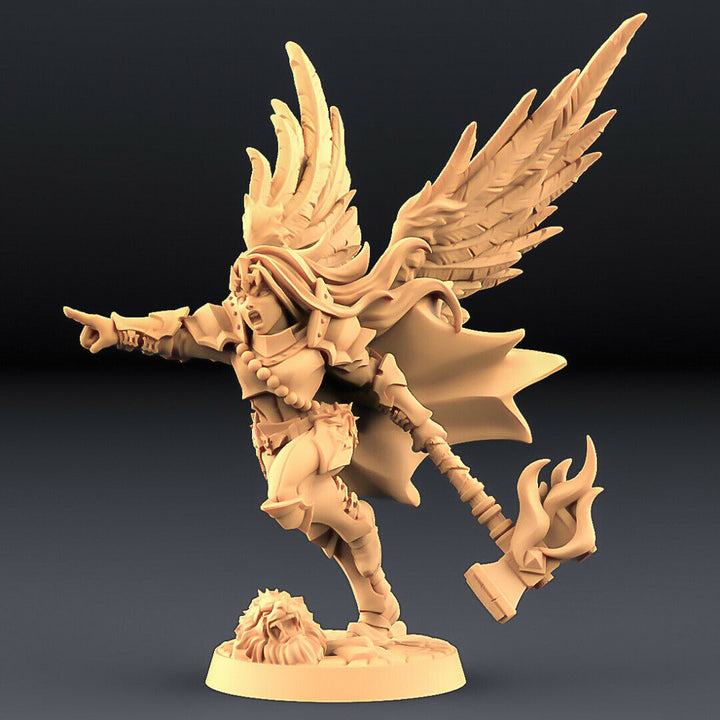 Human Fighters Guild „Morgana - 1 (Wings)“ Artisan Guild | 28mm-35mm | Boneshop