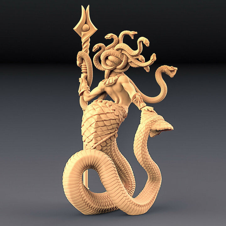 Snake Cult „Naga-Queen“ Artisan Guild | 28mm-35mm | DnD | RPG | Boneshop