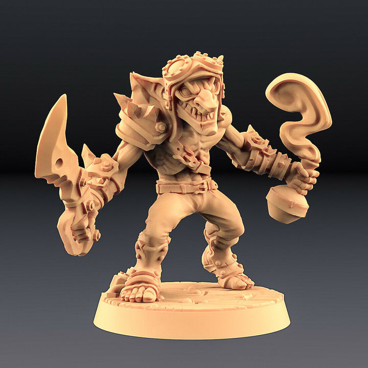 Sparksoot Goblins „Goblin A“ Artisan Guild | 28mm-35mm | Tabletop | Boneshop