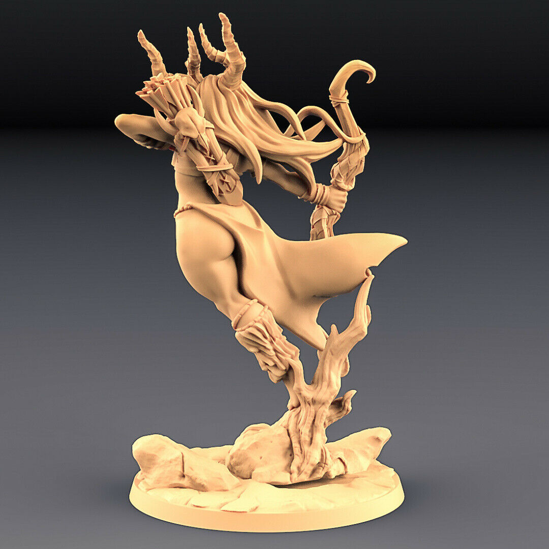 Wood Alfar „Artemis the Hunt Goddess“ Artisan Guild | 28mm-35mm | RPG | Boneshop