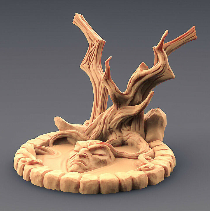 Wood Alfar „Sacred Well Scatter Terrain“ Artisan Guild | 28mm-35mm | Boneshop